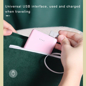 Ηλεκτρικό USB θερμαντήρα χεριών Ασφαλές θερμαντικό μαξιλάρι από γραφένιο Χειμερινό θερμό μαξιλαράκι θέρμανσης Γάντια θερμικό φορητό ταξιδιωτικό θερμαντήρα γραφείου