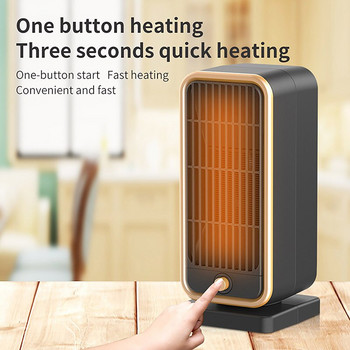 Ηλεκτρική θερμάστρα 500W για θέρμανση δωματίου Θερμότερη προστασία από υπερθέρμανση Κεραμική θερμάστρα 220V Χαμηλού θορύβου για οικιακές συσκευές κρεβατοκάμαρας