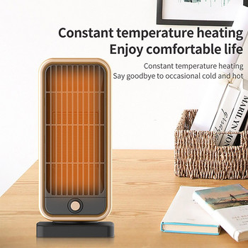 Ηλεκτρική θερμάστρα 500W για θέρμανση δωματίου Θερμότερη προστασία από υπερθέρμανση Κεραμική θερμάστρα 220V Χαμηλού θορύβου για οικιακές συσκευές κρεβατοκάμαρας