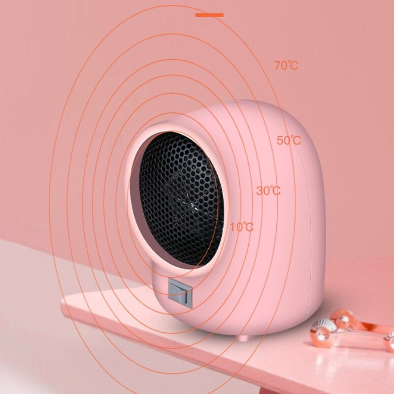 400 W преносим електрически нагревател за пътуване Настолен домакински отоплителна печка Радиатор Нагревател машина за зимата Мини нагревател за ръце