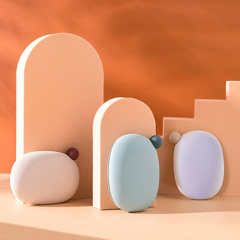 5 spalvų rankų šildytuvas, nešiojamas savaime įkaistantis, keičiamas vidinis silikoninis rankų šildomas kiaušinių dangtelis (nėra šilumos paketo)