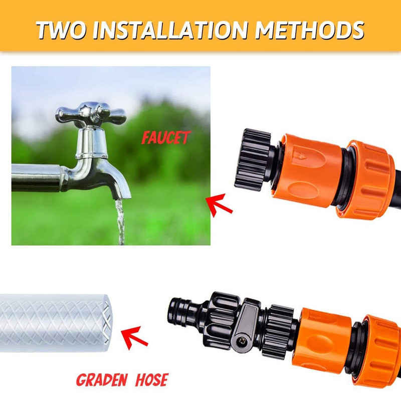 Комплект спринклер батут, лятна детска игра на открито Охладителна система за пръскачка, използва се за водни забавления за деца в градината