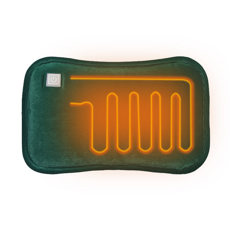 USB преносима нагреваема торбичка за затопляне на ръце, ръкавица с маншон, регулируема температура, електрическа гореща чанта, графенова нагревателна подложка за домашен офис