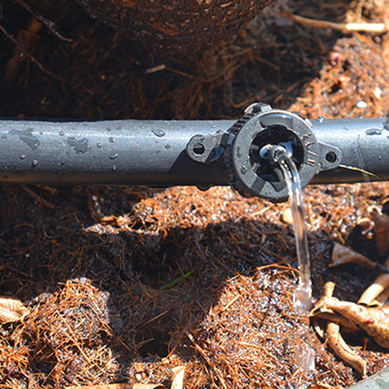 2L/4L/8L капкообразувател с компенсация на налягането, хълмиста зона Agricultura, напояване на градински тревни площи, поливане, капкова система за спад на налягането, 20 бр.