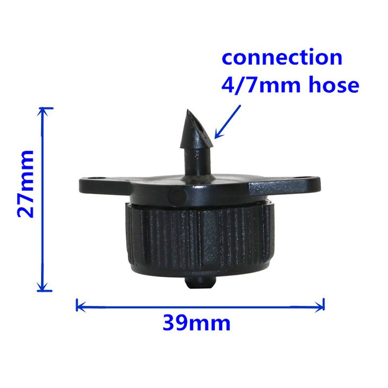 2L/4L/8L капкообразувател с компенсация на налягането, хълмиста зона Agricultura, напояване на градински тревни площи, поливане, капкова система за спад на налягането, 20 бр.