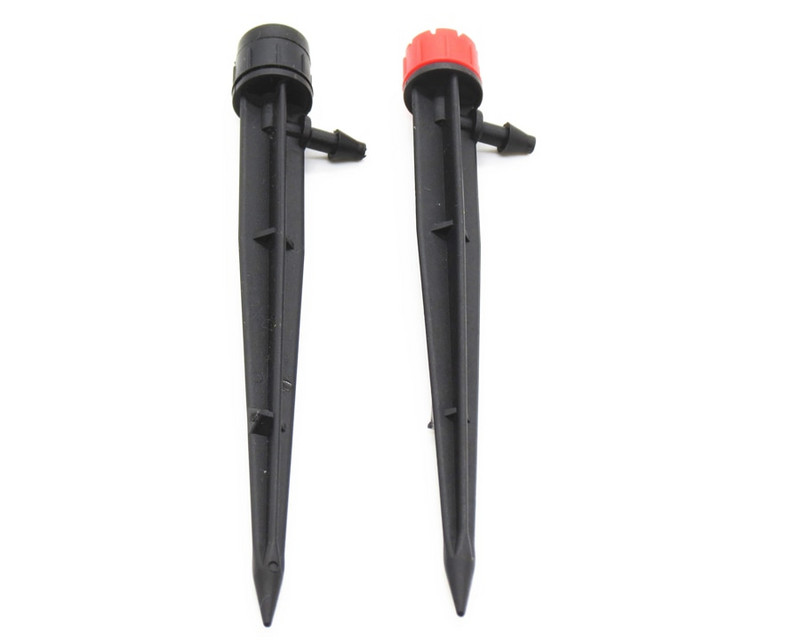 MUCIAKIE 10 БР. 13 см микро барботер, капково напояване, регулируеми емитери, колове, смесени 3 вида вода, капкообразувател, земеделска земя, използване на 4/7 мм маркуч