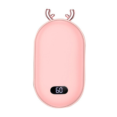 Ziemas mini roku sildītājs apsildes paliktnis USB uzlādējams ērts sildītāja kabata mini multfilma kabata karikatūra elektriskā sildītājs karš