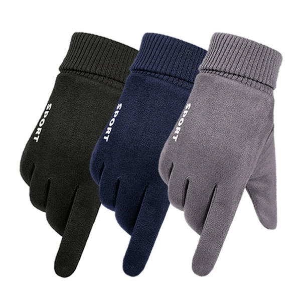 Мъжки ръкавици с надпис