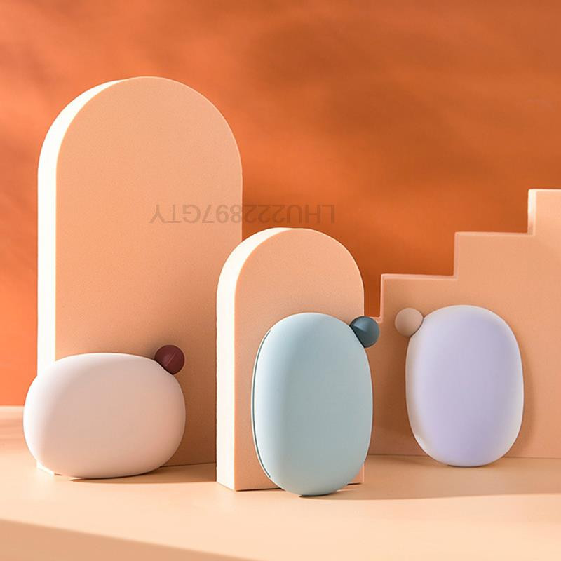 Нагревател за ръце Преносимо самозагряващо се сменяемо вътрешно ядро Силиконово затоплящо яйце за ръце (Не съдържа топлинна опаковка)