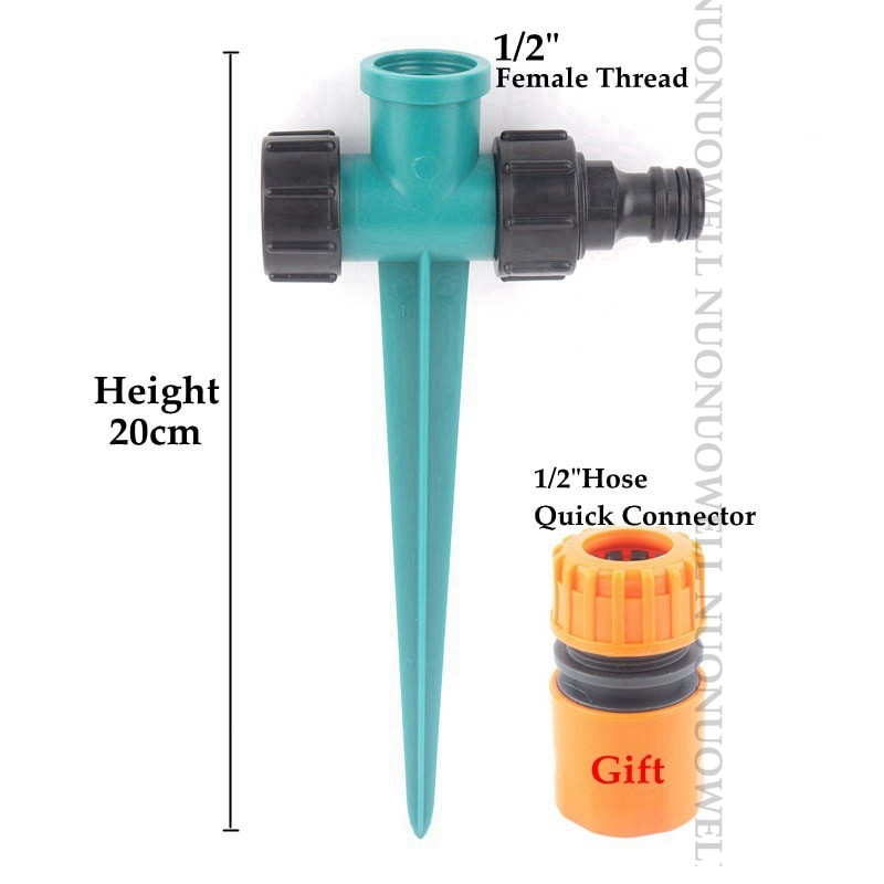 20 см 1/2" 3/4" резба Дюзи за напояване на градинска трева Спринклерна основа Подпора за шипове Ротационни ударни пръскачки Пръчка Заземен кол