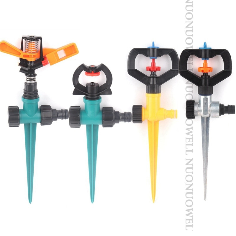 20 см 1/2" 3/4" резба Дюзи за напояване на градинска трева Спринклерна основа Подпора за шипове Ротационни ударни пръскачки Пръчка Заземен кол