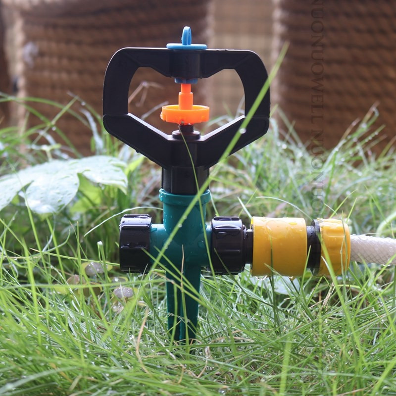 20 см 1/2" 3/4" резба Дюзи за напояване на градинска трева Спринклерна основа Подпора за шипове Ротационни ударни пръскачки Пръчка Заземен кол