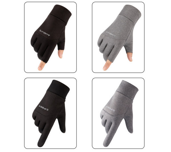 Водоустойчиви мъжки ръкавици- с надпис