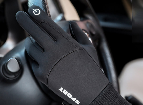 Мъжки ръкавици- с надпис