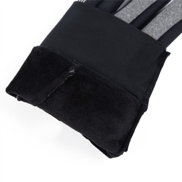 Мъжки ръкавици с плюшена подплата и надпис