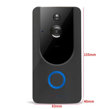 Xiaomi Mijia Smart Home Video Doorbell Ασύρματο τηλεχειριστήριο οικιακής παρακολούθησης Ubox Video Voice ενδοεπικοινωνία Wifi Doorbell Κάμερα ασφαλείας