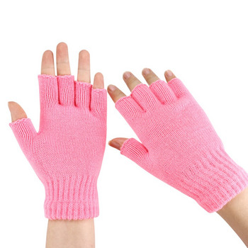 USB Ηλεκτρικά θερμαινόμενα γάντια χωρίς δάχτυλα 5V Επαναφορτιζόμενα Γυναικεία Ανδρικά Θερμότερα Χεριών Winter Warm για Αθλητικό Σκι για Τρέξιμο Ποδηλασίας