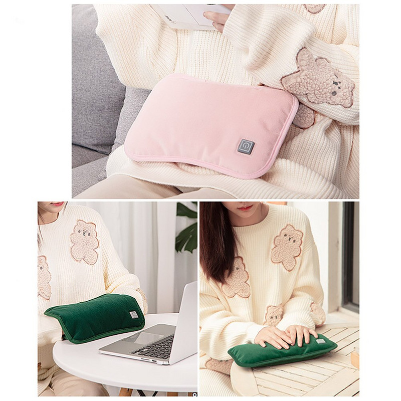 Зимно отопление Ръце Топли USB Инфрачервени Електрически Термални Топли подложки Облекчаване на болката в тялото Отопляеми комплекти дрехи Няма Торбички за вода