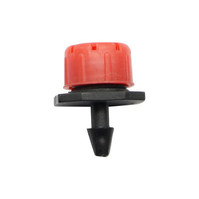 Sarkans automātiskais dārza pilinātājs mikro pilināmā apūdeņošana laistīšana pret aizsērēšanu izstarotājs dārza piederumi 4/7 mm šļūtenei 300 gab.