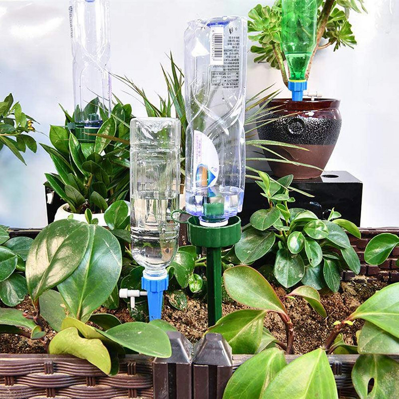 12/24PCS Система за капково напояване Автоматичен напоителен шип за растения Система за напояване на градина Напоителна система Оранжерия