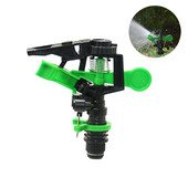 1/2" vīriešu Farm Rotating Rocker uzgalis 360 grādu rotācijas strūklas uzgalis Lauksaimniecības dārza apūdeņošanas zāliena smidzinātāji ar 1 gab.