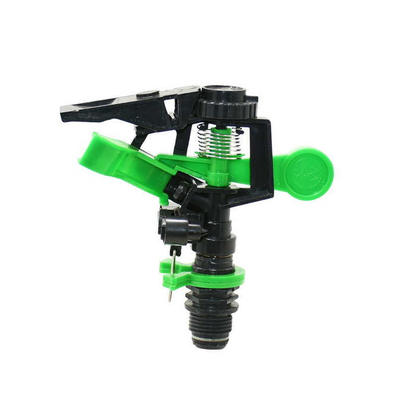 1/2" мъжка ферма, въртяща се рокерна дюза, 360 градуса въртяща се струйна дюза, селскостопанска градина, напояване на тревни площи, пръскачки с 1 бр.