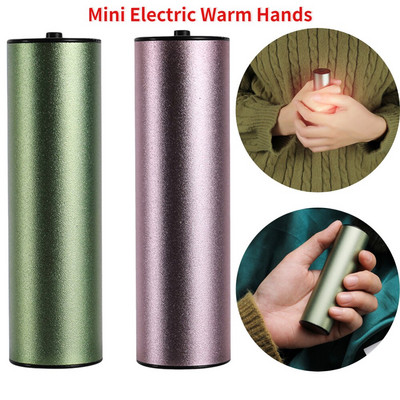 Mini încălzitor de mână de iarnă Încălzitor de mâini portabil, reîncărcabil prin USB, cu 2 viteze, reglabil, încălzire electrică de mână, mașină de încălzire a mâinilor