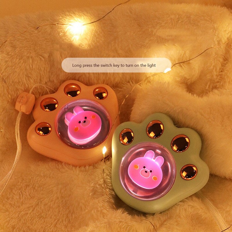 2023 Мини преносим нагревател за ръце Бързо загряващ котешка лапа Електрически зимен нагревател USB акумулаторен джобен нагревател за ръце за домашен офис