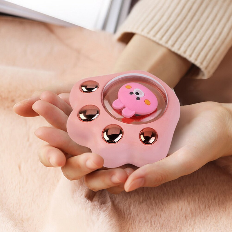 2023 Мини преносим нагревател за ръце Бързо загряващ котешка лапа Електрически зимен нагревател USB акумулаторен джобен нагревател за ръце за домашен офис