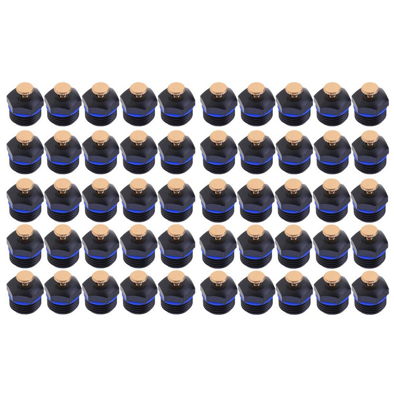 10/50 бр. 1/2 инча DN15 резба Градински пръскачки Пластмасови напоителни спринклерни тревни площи Спринклерна глава Напоителни селскостопански пръскачки Дюзи