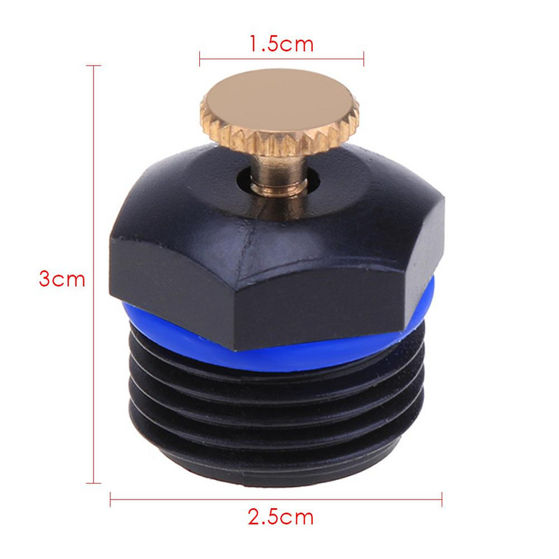 10/50 бр. 1/2 инча DN15 резба Градински пръскачки Пластмасови напоителни спринклерни тревни площи Спринклерна глава Напоителни селскостопански пръскачки Дюзи