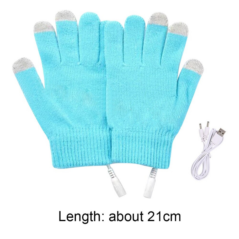 Професионални ръкавици с електрическо отопление, преносим сензорен екран, носени зимни ръкавици, удобни нагреватели за ръце за спортове на открито