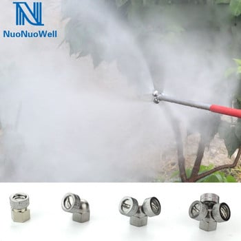 Agriculture High Pressure Cooper Sprayer Nozzle Fine Mist Sprinkler Garden Dust Removal Cooling System Pesticide Save