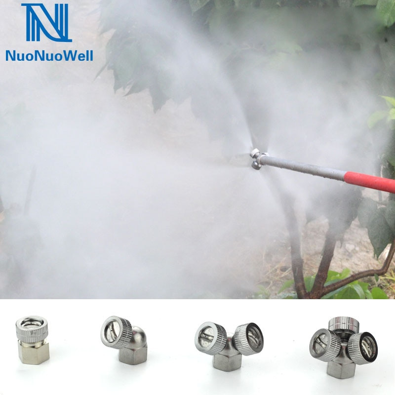 Селско стопанство Дюза за пръскачка Cooper с високо налягане Спринклер за фина мъгла Отстраняване на градински прах Система за охлаждане Пестициди
