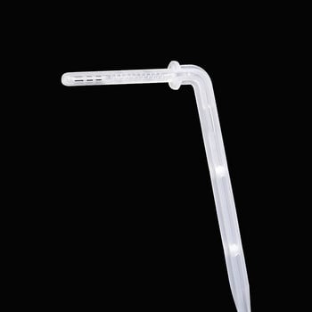 Curved Arrow Dripper White Drip Emitter Potted Plants Automatic Micro Irigation System for 4/7mm Hose 40 Pcs