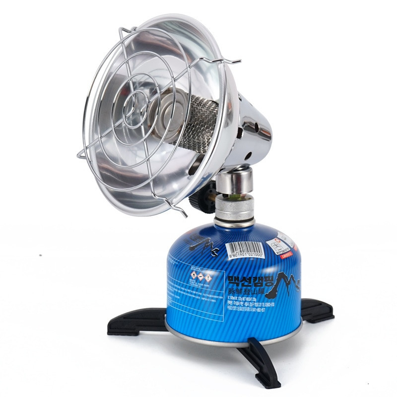 Lauko mini šildytuvas kempingo dujinis šildymas krosnis kempingas žvejybos palapinės šildytuvas Nemokamas pagrindas ir laikymo krepšys