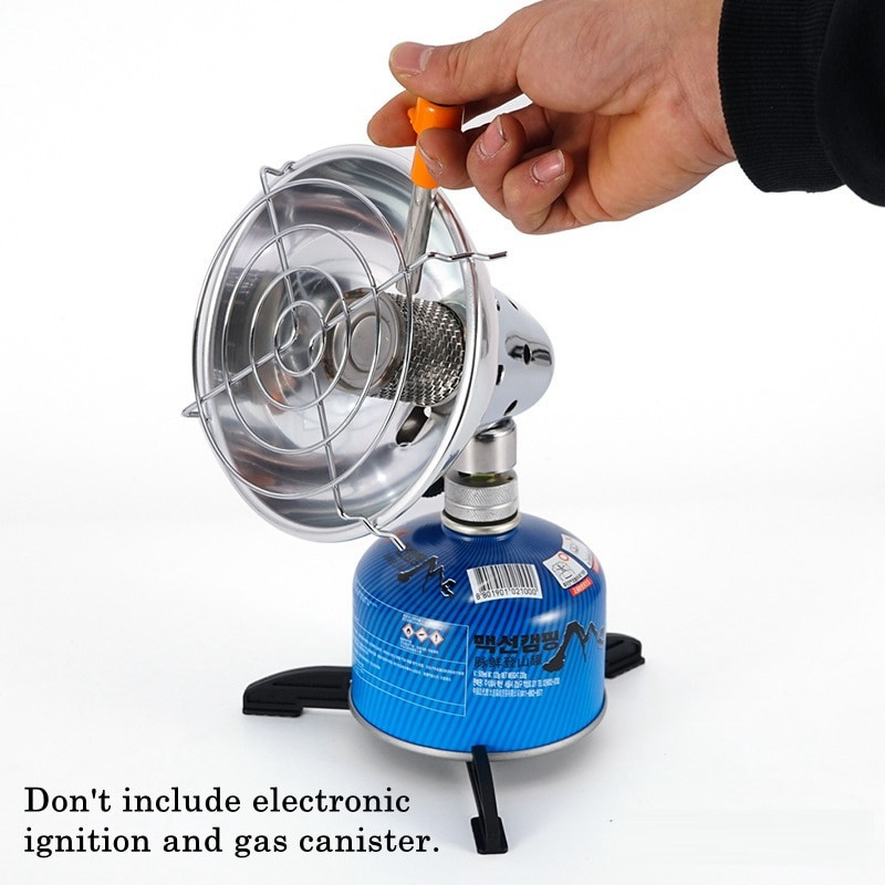 Lauko mini šildytuvas kempingo dujinis šildymas krosnis kempingas žvejybos palapinės šildytuvas Nemokamas pagrindas ir laikymo krepšys