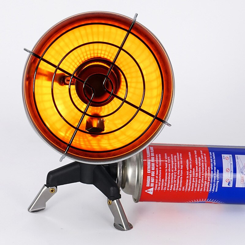 Lauko mini šildytuvas kempingo dujinis šildymas krosnis kempingas žvejybos palapinės šildytuvas Nemokamas pagrindas ir laikymo krepšys