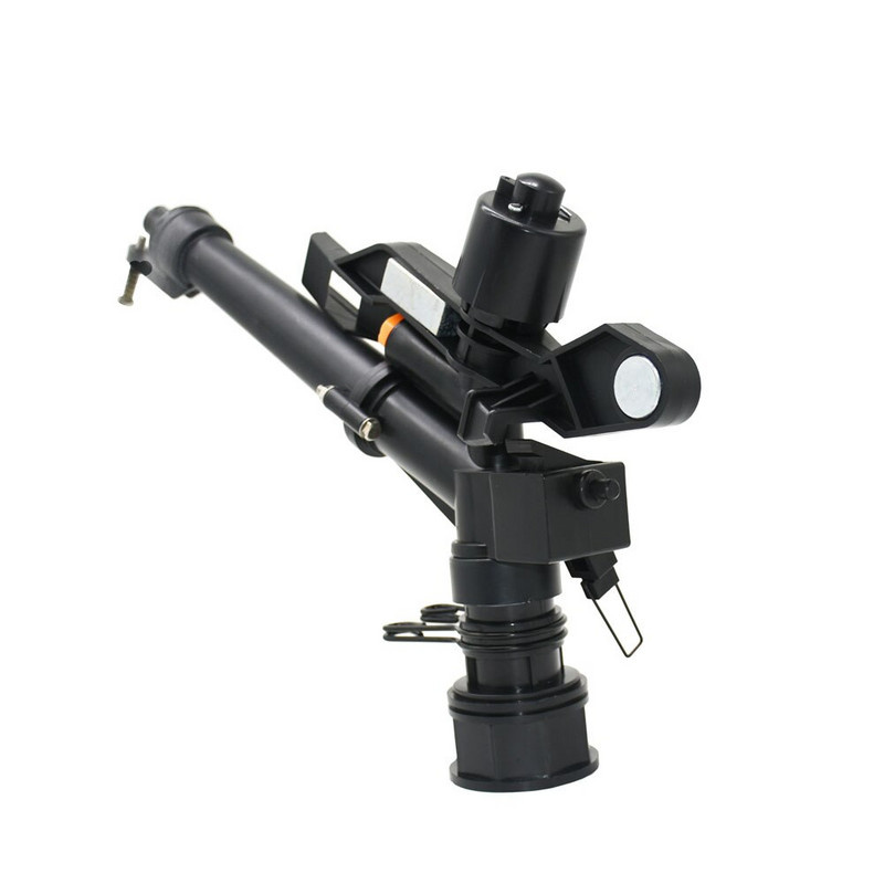 1,5-инчова въртяща се спринклерна дюза за ферма, 360 градуса регулируема мощна дюза за напояване на тревни площи