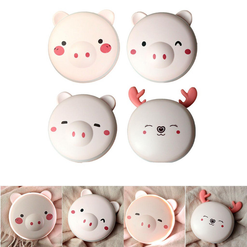 Преносим нагревател за ръце USB Сладко огледало Power Bank Зарядно устройство за телефон Зимен нагревател Бързо нагряване за домашен офис Консумативи за инструменти Подарък за дете