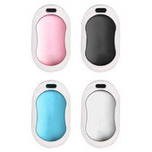 K3NA pārnēsājamie roku sildītāji Mini USB uzlādējami elektriskie sildītāji 2 vienā sildītāji