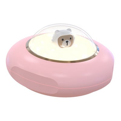 Astronaut LED Flying Diucer Hand Warmer Night Light 4000mAh 5-6 ωρών Χαριτωμένο θερμαντήρα χεριών Επαναφορτιζόμενα Χειμερινά ζεστά προϊόντα