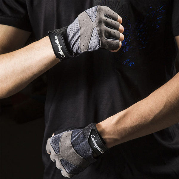 Текстилни мъжки ръкавици с надпис