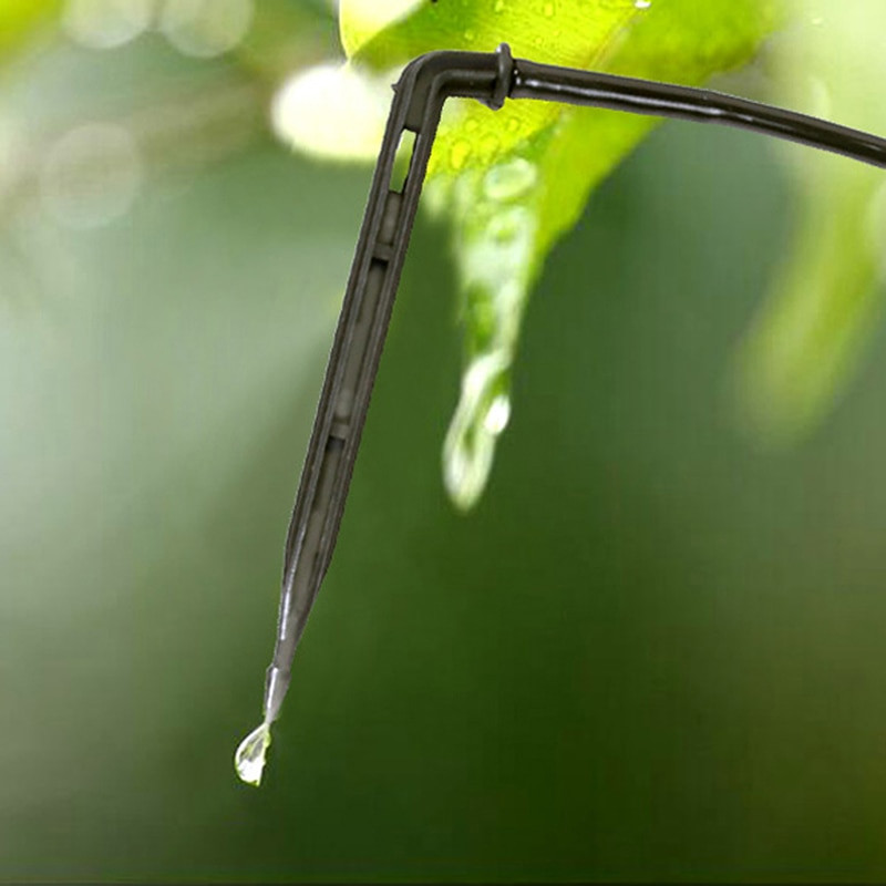 Arrow Dripper Оранжерия Система за капково напояване Саксийни растения Поливане на градина Микро напояване за 3/5 мм маркуч 50 бр.