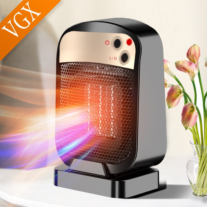 VGX Преносим електрически нагревател Електрически нагревател за ръце 1200 W Безопасен и тих керамичен нагревател Вентилатор за домашен офис лична употреба