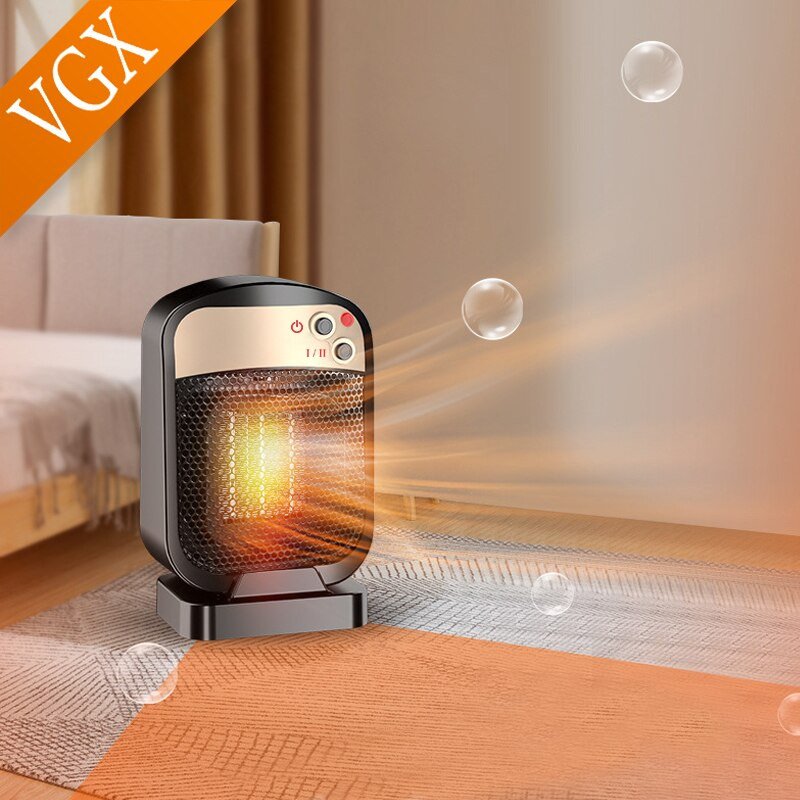 VGX Преносим електрически нагревател Електрически нагревател за ръце 1200 W Безопасен и тих керамичен нагревател Вентилатор за домашен офис лична употреба