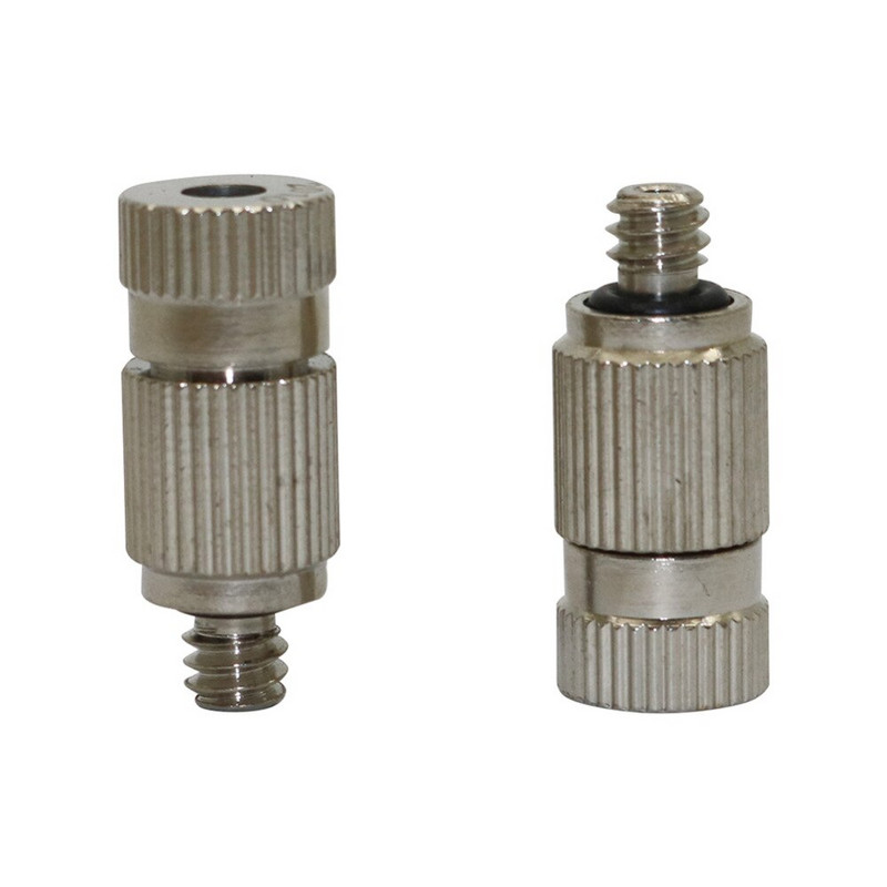 3/16" Дюза за разпръскване с външна резба Градински спринклер Система за охлаждане на растения Дюзи за замъгляване под високо налягане Пръскачки за мъгла 40 бр.