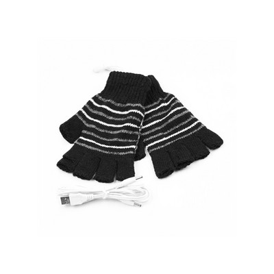 USB Θερμαινόμενα γάντια Winter Thermal Hand Warmer Electric Heating Glove for Indoor Office Bike Cycling Glove Safety 5V