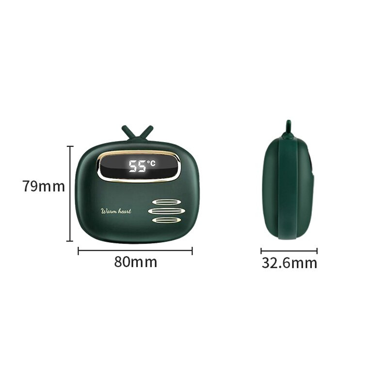 Акумулаторна USB нагревател за ръце Преносим мини нагревател за ръце Power Bank 4000 mah Капацитет Нагревател Две в едно Подарък за студена зима