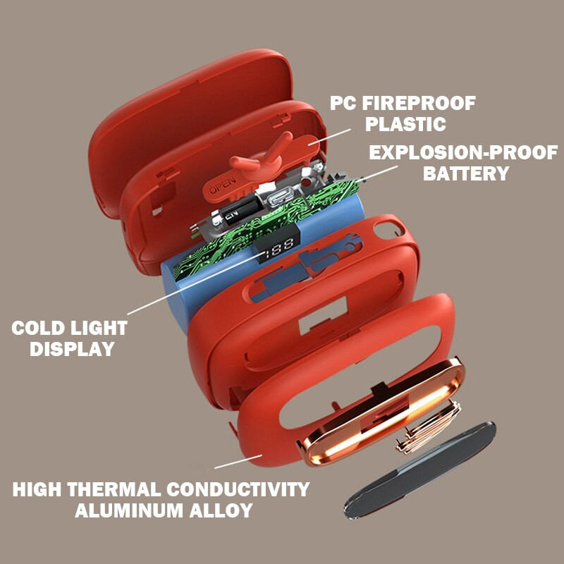 Акумулаторна USB нагревател за ръце Преносим мини нагревател за ръце Power Bank 4000 mah Капацитет Нагревател Две в едно Подарък за студена зима